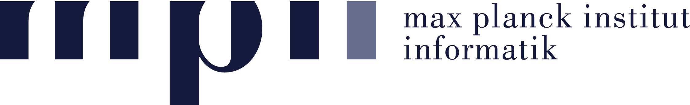 Max-Plank Institute for Informatics Logo